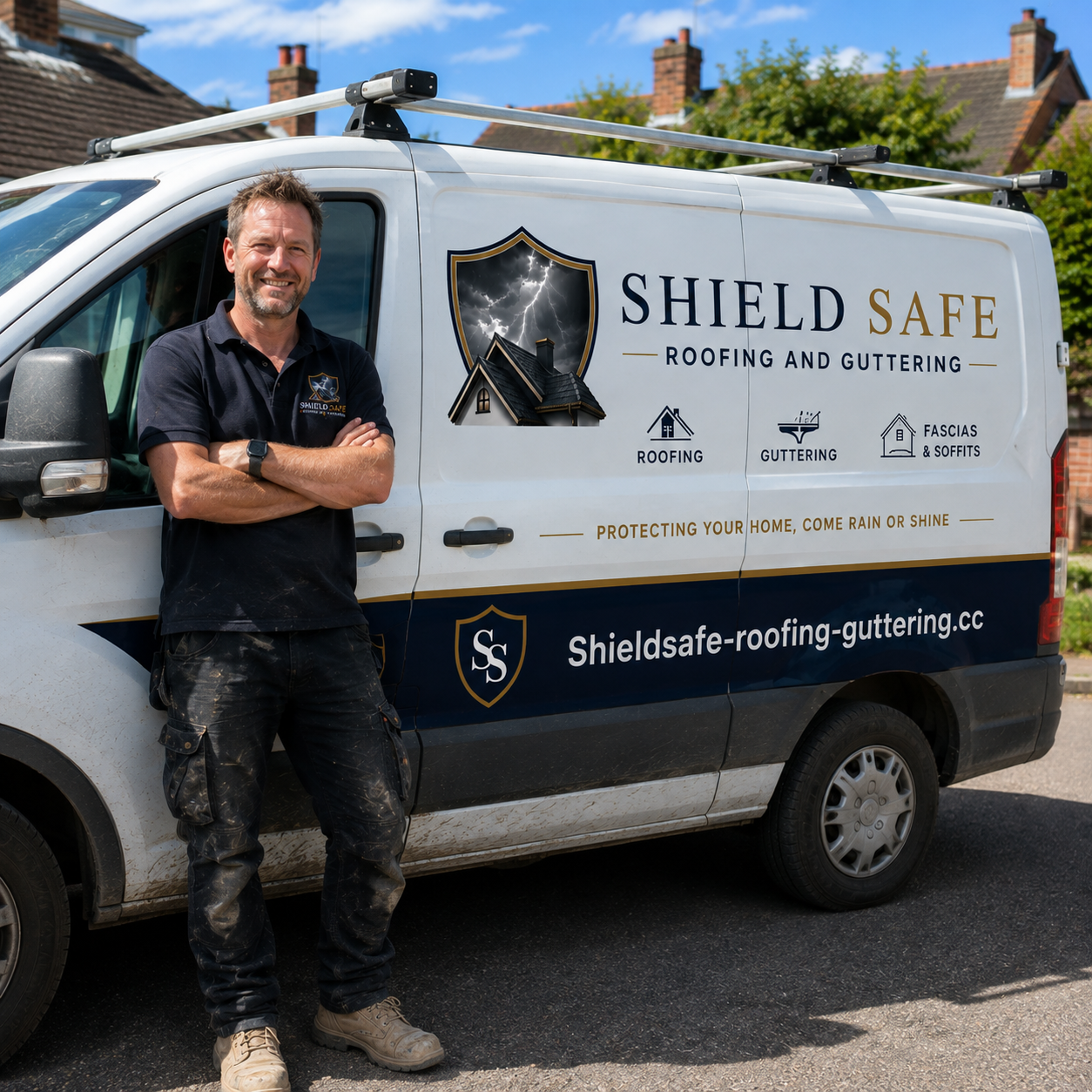 Dainchy, owner of Shield Safe Roofing & Guttering